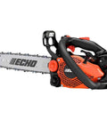 12 Inch Gas Top Handle Chainsaw With 25cc 2 Stroke Engine Dope Power For Pruning And Small Wood Cutting Lightweight CS 2511T 12