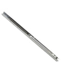 Aluminum Window Channel Balance 27 Inch Length Nine Sixteenths Inch Width One Half Inch Depth Supports 26 To 30 Lb Sash Weight For Sliding Windows Without Sash Guide Smooth Glide Heavy Duty Aluminum Finish, angled view