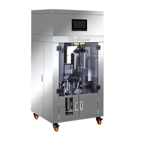 Horizontal Automatic Carton Paper Feeder Machine Docod OEM XP30PC with clear doors and wheels for easy mobility