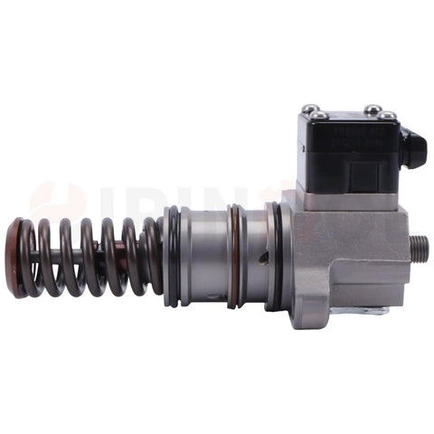 Heavy Duty Electric Unit Fuel Pump Triple Pack For Mack E7 12.0L Engines Bolt Right Up To Ch613 Cx613 Cv713 Vision Trucks 2002 2005 side view of fuel pump assembly.