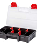 Open Three Piece Organizer Set With Removable Dividers One Medium And Two Mini Hardware Boxes For Screws Bolts Beads Tackle And Craft Supplies