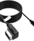 2 In 1 AMI Music Interface Charger And AUX Adapter For MB COMAND NTG4.5 Media Interface Plug And Play Dual Function Cable