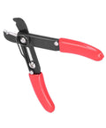 Heavy Duty 45 Steel Wire Stripper And Cable Cutter Pliers, 0.08 To 6mm2 Capacity Manual Hand Tool With Ergonomic Grip, close-up view