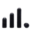 Top Drawer M3x4mm Ball Plunger Grub Screws Heavy Duty Alloy Steel Hex Socket Springs for Precision Locking, 20-piece assortment.