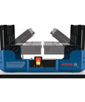 Ultra Portable Benchtop Router Table With Folding Legs, Easy Click Router Mounting System, Laminated MDF Top, front view