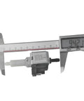 Grab A Legit Electromagnetic Water Pump For Coffee Makers And Steam Stations Featuring Exact Flow Control And 220v Ac Specs to show size measurement.