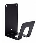 Heavy Duty Wall Mount Electric Vehicle Charger Bracket With Dual Iron Racks For Smart Garage Cable Organization showing black iron design.