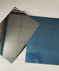 Pro Grade 304 Stainless Steel Sheet With Mirror Finish 200x300mm Metal Plate Double Sided Protective Film Thick 0.6mm 0.8mm 1.0mm Or 1.5mm Ideal For DIY Projects Kitchen Backsplash And Craft Work