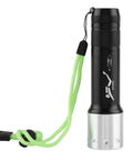 Beefy Underwater Dive Light Torch With 100m Waterproof Rating Aluminum Alloy Body 6000 Lumen T6 LED Three Modes Adjustable Beam