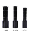 Boxing Dumbbells For Home Gym 0.8kg Non Slip Grip with different weights shown 1.6kg, 1.2kg, 0.8kg durable metal build for workout