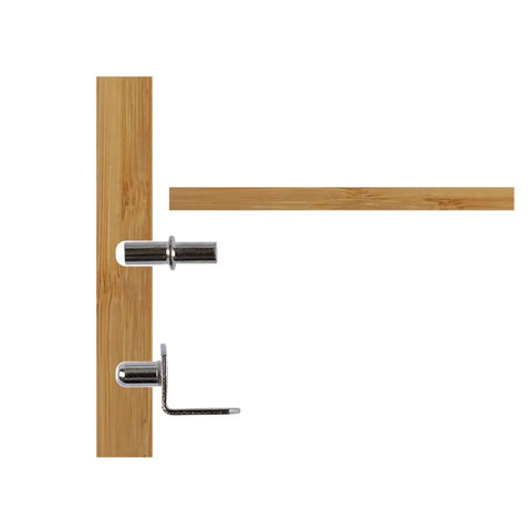 Heavy Duty Cabinet Shelf Clips 50pcs Set For Laminate Shelves Durable Furniture Hardware Brackets With Central Axis Clamp Glass Plate Partition Anti Slip Reinforced Arms