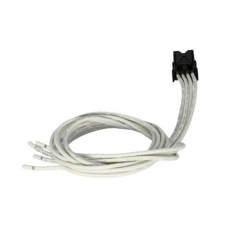 Heavy Duty Battery Current Sensor Connector Wiring Harness Drops Straight In Runs Sweet As Candy Fits Chevy Silverado And Gmc Sierra 1500 2500 HD Built Tough, showing white wires and connector.