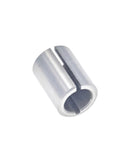 Split Bushing Adapter For Indicator Mount Pro Grade Stainless Steel 9.5mm Outside Diameter 6.35mm Inside Diameter 12.7mm Long Fits Magnetic Dial Indicators Three Eighths Inch OD One Quarter Inch ID PT00764