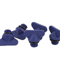 Premium 5 Pcs Engine Block Drain Plug Kit Fits Mercruiser With Exact OE Part Numbers 8M0119211 And 12-19183 blue ABS plugs