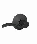 Matte Black Door Lever For Hall And Closet, Non Locking Passage Lock, Easy Install With Self Aligning Screws, Interior Door Handle