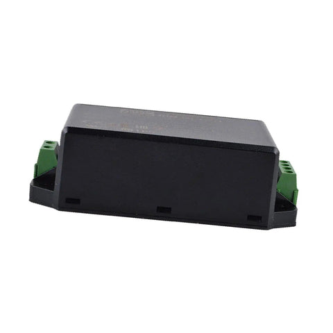 Heavy Duty 60W 12V 5A Industrial AC-DC Power Supply With Global Input 85-305VAC, 47-440Hz, Ultra Low Ripple, 2.5 Percent Regulation, A Real Workhorse for Export Machinery and Worldwide Electronics, black metal case