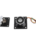 Heavy Duty Electromagnetic Door Holder With 132 Pound Strong Suction For Wooden And Fire Doors Features Smart Power On Locking Mechanism In Cast Steel components.