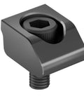 Ultra Precision Straight Line Mini Vise For Cnc Centers Featuring Unidirectional Travel and Boss Level Grip, steel construction, hex socket for secure mounting.