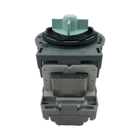 Washing Machine Drain Pump Motor Replacement for Fast Water Drain during Every Cycle Built with Durable Plastic and Metal Components Fits 2 94L 5859EN1006S Models Easy Fix for Worn Out Drain Pumps, gray plastic and metal washer drain pump motor