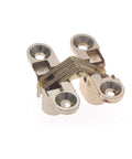 Close-up of Concealed Cross Door Hinge Invisible Zinc Alloy Hidden Hinge For Cabinets And Boxes DIY Friendly Easy Install