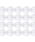 SEIWEI 20 Pack Insulating Pen Bushings Non Stick For CA Finish, 14x11mm 60 Degree Cone Shape Taper white PE plastic cones