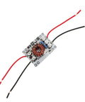 Heavy Duty 180W Dc Dc Boost Converter Module To Tweak Settings Dial In Your Exact Voltage For Solar Arrays Ev Chargers And Led Strips. Compact design with red and black wires.