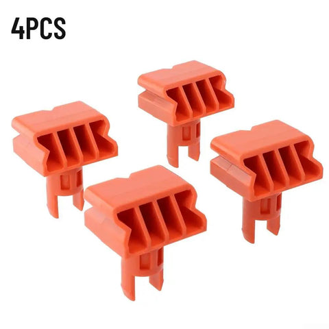 4 Pack Swivel Pegs For Workbench Compatible With Workmate 79 010 4 79 028 79 032 Plastic Replacement Parts For Holding Awkward Shaped Pieces Flexible Hand Tool, 4 orange plastic pegs
