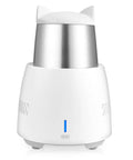 Portable Car Cup Beverage Cooler With Electric Adapter And 350ML Mug 24 Hour Semiconductor Fridge with cat ears design.