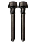 Upgrade Your Ride With These Gold 4 Pcs Alloy Disk Brake Pad Pins For Shimano Mt Series Bikes. This M4x26mm Retaining Screw Kit Locks Disc Calipers Securely To Stop Squeaks And Boost Control On Any Mountain Bike Trail Today. two gold alloy M4x26mm brake pad pins