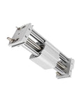 Real Deal Magnetic Rodless Air Cylinder Smooth Operator Linear Pneumatic Actuator showing a sleek aluminum design for heavy duty use.