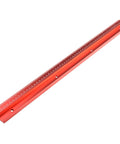 45 Type T Slot Miter Track For Router Tables And Saws All In One Woodworking Guide Track With 600mm Length aluminum in red