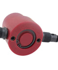 Double Head Sheet Metal Nibbler Cutter Drill Attachment for Iron, Stainless Steel, Aluminum, Plastic, and Plywood, close-up view.