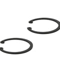 Black circlips from Front Wheel Bearing Kit for Mule PRO DX MX FX UTV 2015-2023 Replaces KAF1000 KAF820 KAF700 Bearings