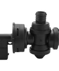 Pasotim car brake booster vacuum electromagnetic valve, black plastic, one-way valve