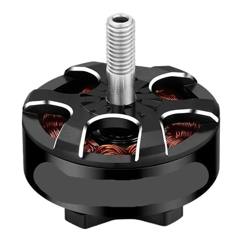 Quadcopter Brushless Motors 2807 Pack for RC FPV Drones, 1300KV on 4-6S, snap-in mount, rugged outer casing, black finish