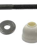 DRiV MOOG stabilizer bar link kit for Chevy Silverado 1500; multi-piece set with bolts, washers, and four white bushings.