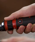 Using Rechargeable 4V Cordless Screwdriver With Circuit Sensor Technology for safe electrical work, includes 9 bits, compact for fixes.