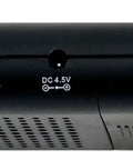 Side view of Spirit Box Rev 8 for Ghost Hunting With EVP Technology showing ports and temperature reset button.