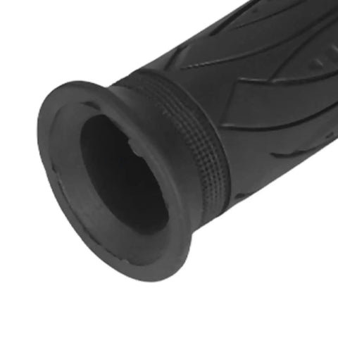 Pair Of Twist Throttle Grips With LED Battery Display For Electric Bikes And Scooters, Ergonomic Anti Slip Rubber Grips With Clear Readout Power Level, Durable Comfort For Daily Rides