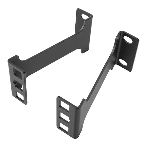 1U Server Rack Depth Extender Built With Heavy Duty Aluminum Alloy design with brackets for mounting in server racks.