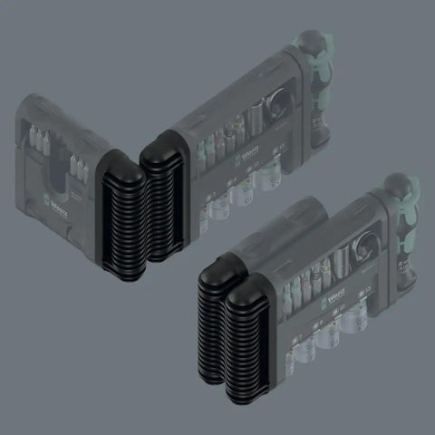 Tool-Check Modular Set 1 Bundle with Micro Module L-Key Hex-Plus 1 Adapter 9549 and Flexible Hinge 9550, versatile tool system
