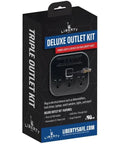 Box of Interior Safe Power Outlet Kit With USB And Ethernet For Dehumidifiers And Lights Powering Your Inside Safe Accessories