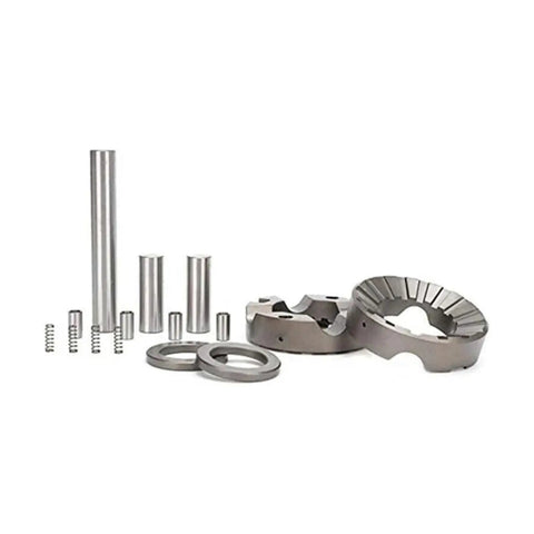 Heavy Duty Mechanical Differential Locker With A Legit Limited Slip Viscous Coupler Plus Beefy Twenty Six Spline Axle Shafts For Savage Trail Crawling Kit parts shown, including steel shafts and coupler components.