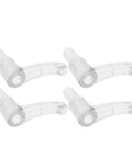 4 Pack Heavy Duty Beefed Up Plastic Candy Machine Gear Assembly Replacement Parts For Gumball Machines Universal Compatibility Wear Resistant Drive Gear Set For Durable Repair And Smoother More Efficient Operation, clear plastic