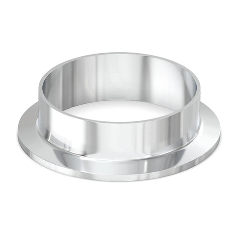 Stainless steel 2-inch tri-clamp ferrule flange for sanitary pipe fittings (64mm)