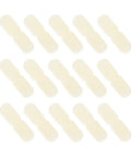 Heavy Duty Nylon Shelf Dowel Pins With Threads On Both Ends White Furniture Connectors for closet shelving