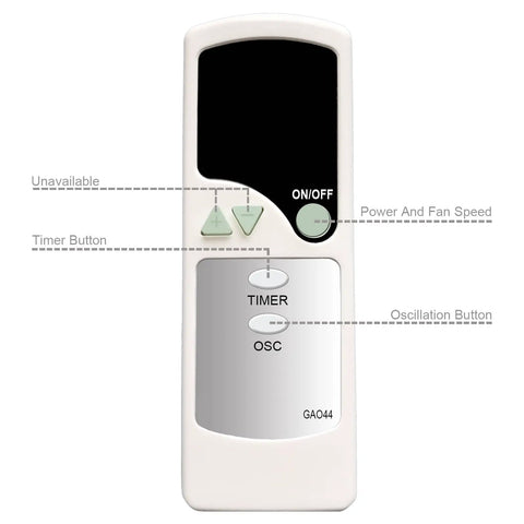 Replacement Remote For Vornado Tower Circulator Fan Osc54 Osc84 Osc73 With Straight Shot Setup And Zero Tech Drama Keeps Your Living Space Crisp Without Any Hassle Or Extra Shopping Trips