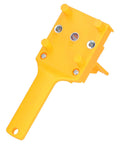 Pro Grade Dowel Jig For Woodworking With 6mm 8mm 10mm Drill Bit Guide And 0-50mm Scale, yellow handheld tool for wood drilling