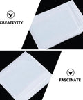 Self Adhesive PVC Card Sleeves With Label Pouches For Easy Classification And Fingerprint Protection Built To Handle Heavy Duty Workload For Warehouse Workhorse Shipping Boxes And Card Organization, clear PVC sleeves