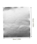 Sheet of Aluminum Epoxy Patch Tape For Pots And Pans Nonstick Leak Stop Tape 10 Sheets DIY Pot Repair Patch, 6cm by 10cm size in view